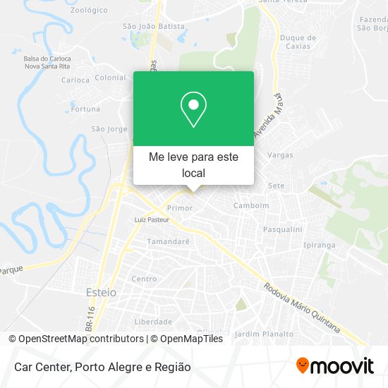 Car Center mapa