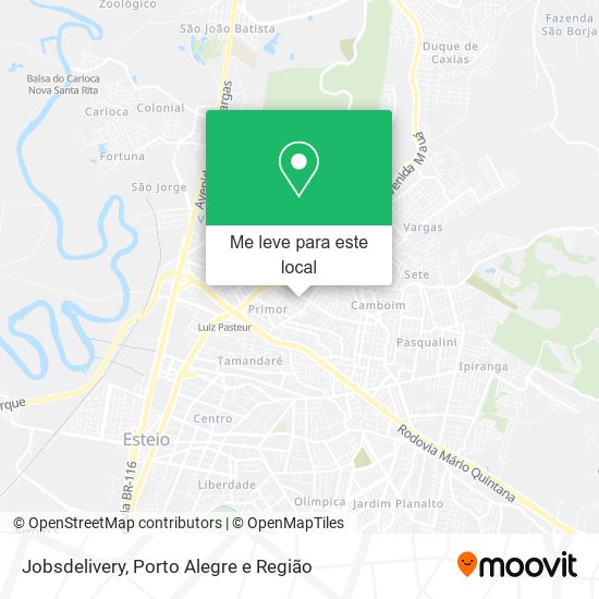 Jobsdelivery mapa