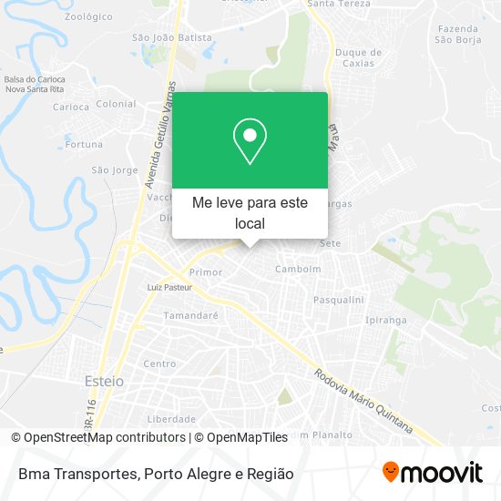 Bma Transportes mapa