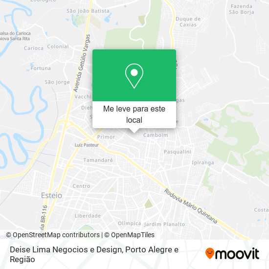 Deise Lima Negocios e Design mapa