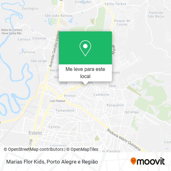 Marias Flor Kids mapa