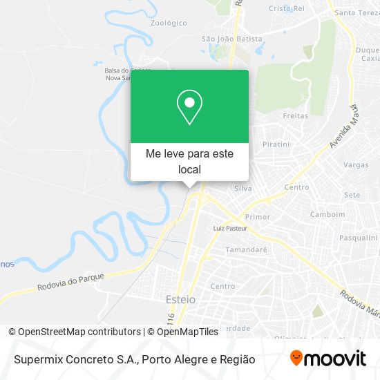 Supermix Concreto S.A. mapa