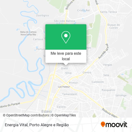 Energia Vital mapa