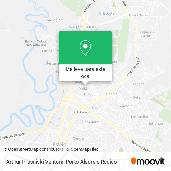 Arthur Prasniski Ventura mapa