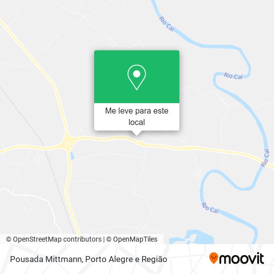 Pousada Mittmann mapa