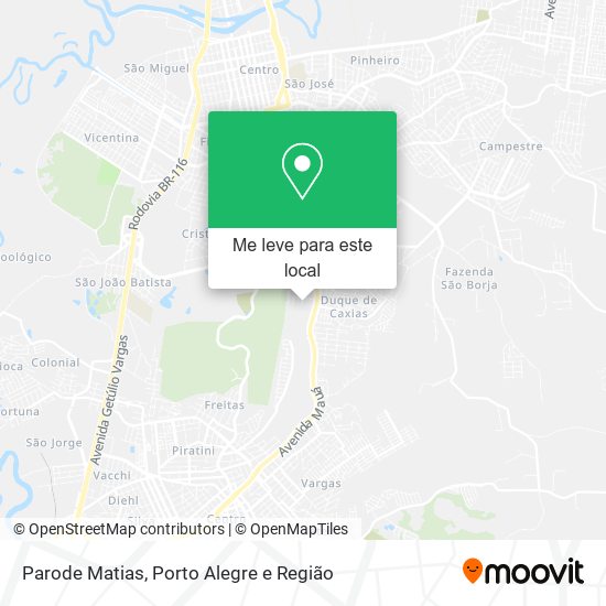 Parode Matias mapa