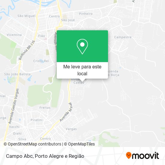 Campo Abc mapa