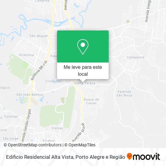 Edificio Residencial Alta Vista mapa