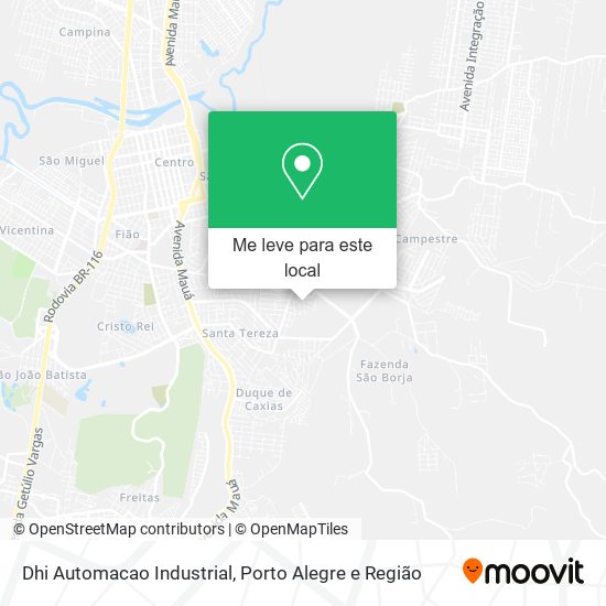 Dhi Automacao Industrial mapa