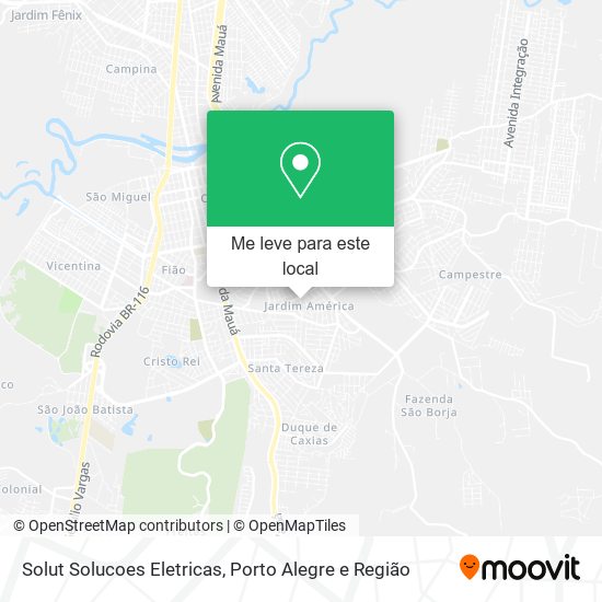 Solut Solucoes Eletricas mapa