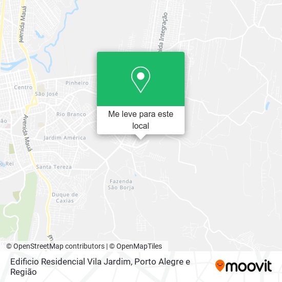 Edificio Residencial Vila Jardim mapa