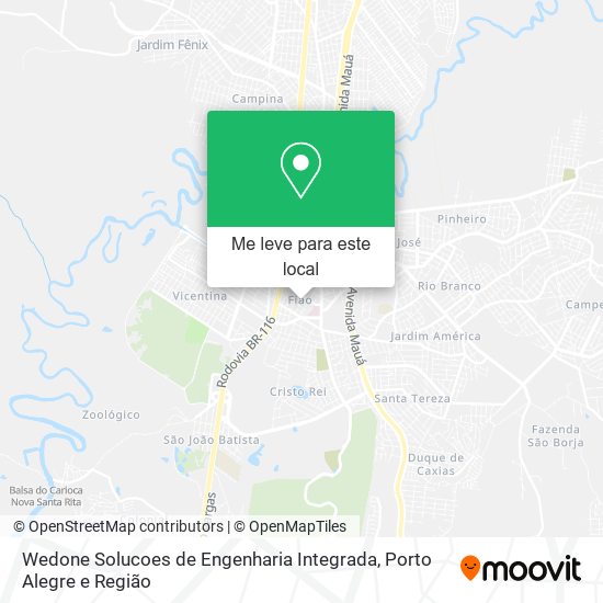 Wedone Solucoes de Engenharia Integrada mapa