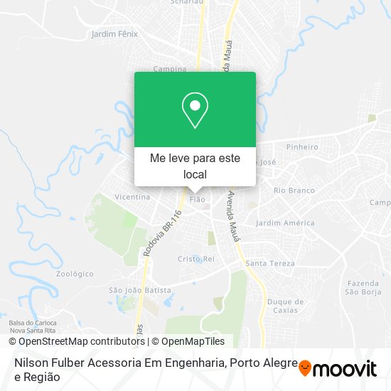 Nilson Fulber Acessoria Em Engenharia mapa