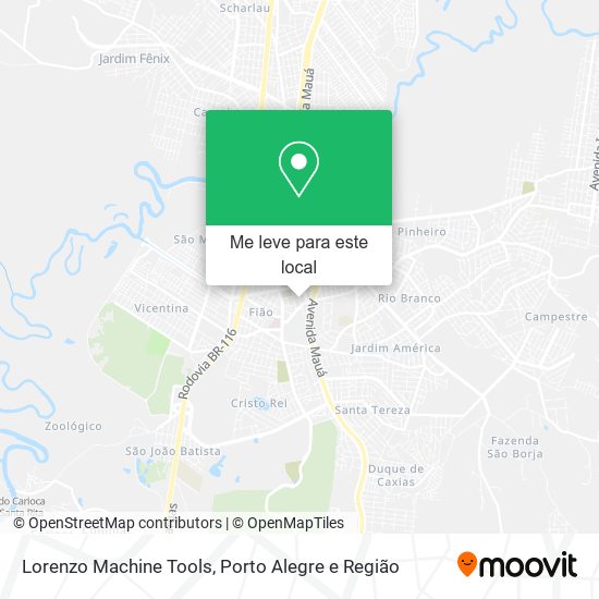 Lorenzo Machine Tools mapa