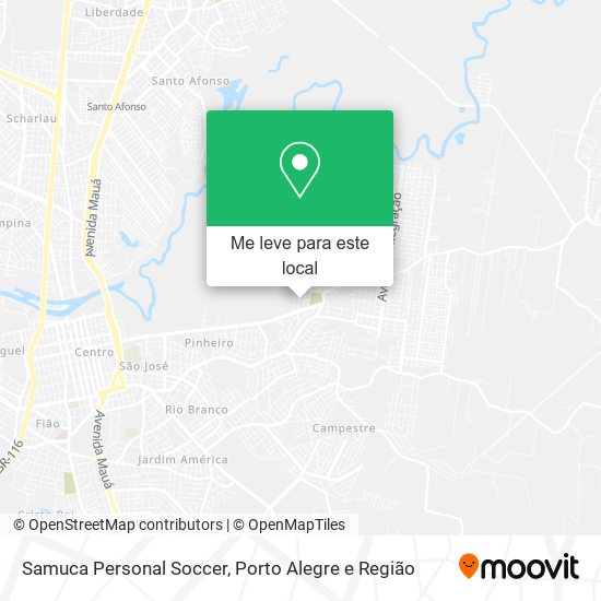 Samuca Personal Soccer mapa
