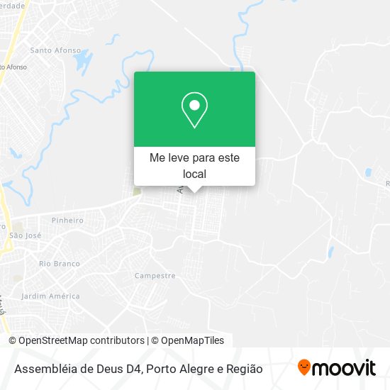Assembléia de Deus D4 mapa