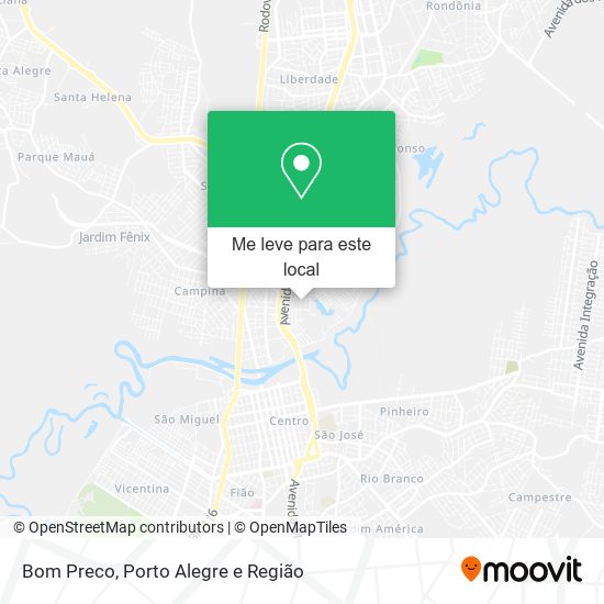 Bom Preco mapa