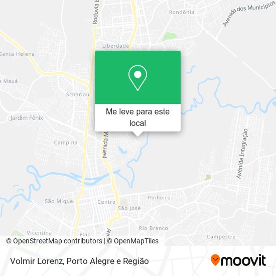 Volmir Lorenz mapa
