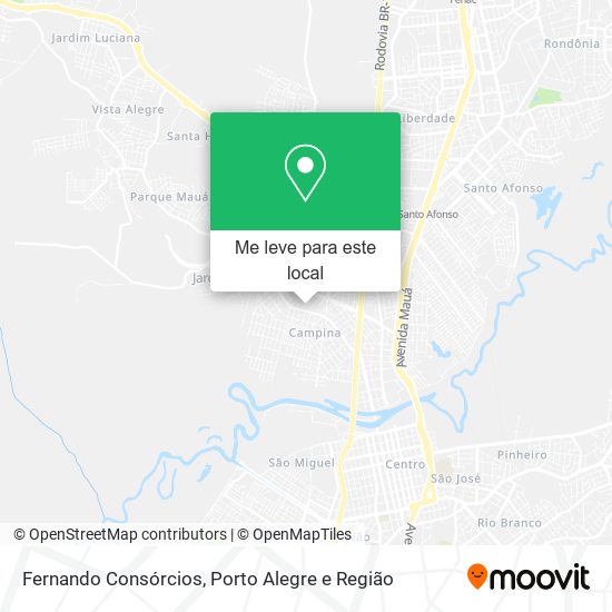 Fernando Consórcios mapa