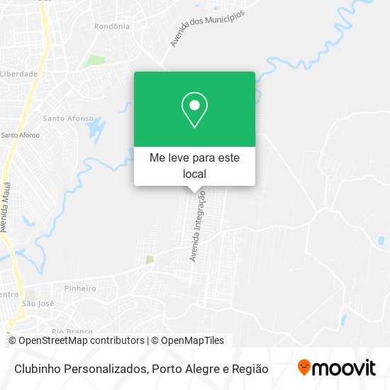 Clubinho Personalizados mapa