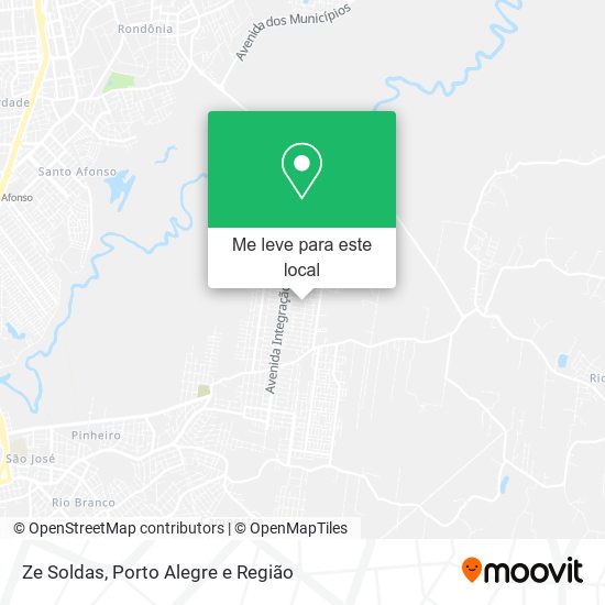 Ze Soldas mapa