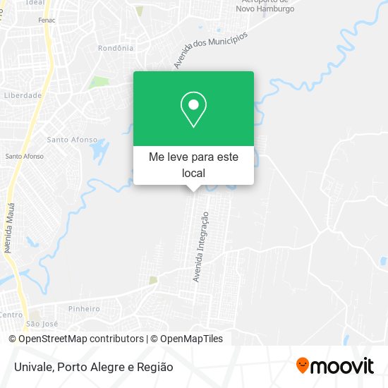 Univale mapa
