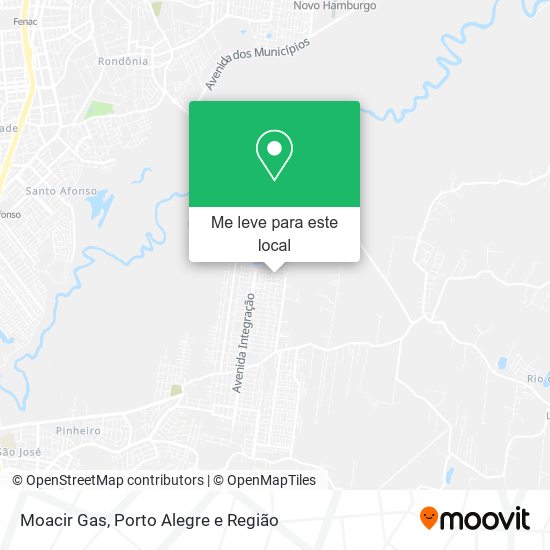 Moacir Gas mapa