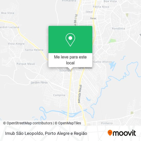 Imub São Leopoldo mapa