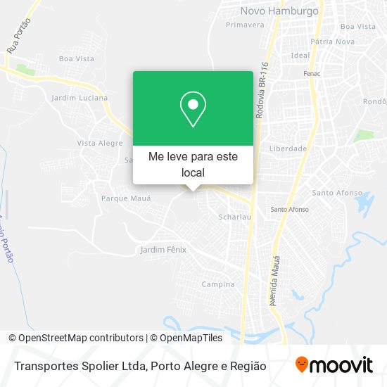 Transportes Spolier Ltda mapa