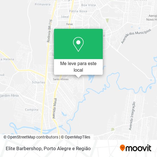 Elite Barbershop mapa