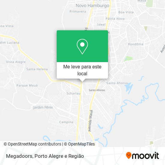 Megadoors mapa