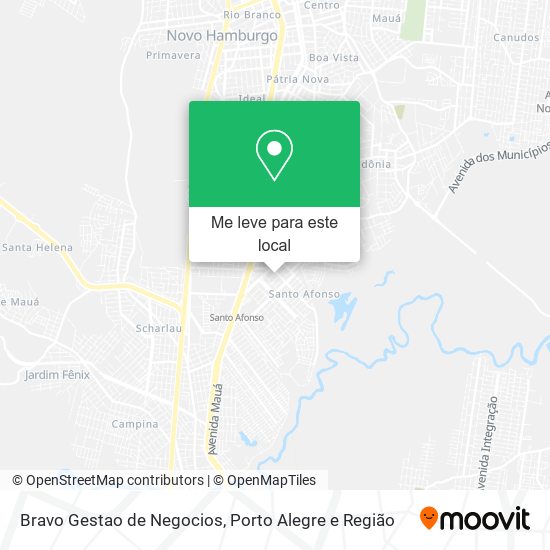 Bravo Gestao de Negocios mapa