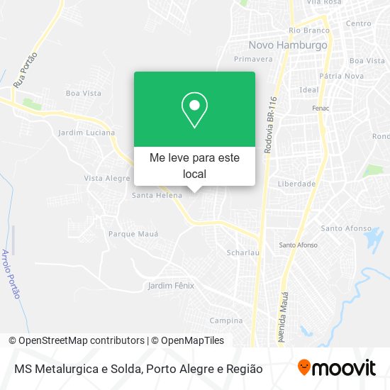 MS Metalurgica e Solda mapa