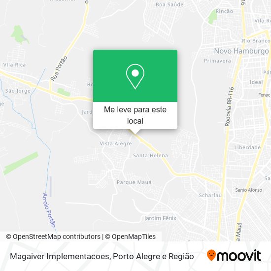 Magaiver Implementacoes mapa