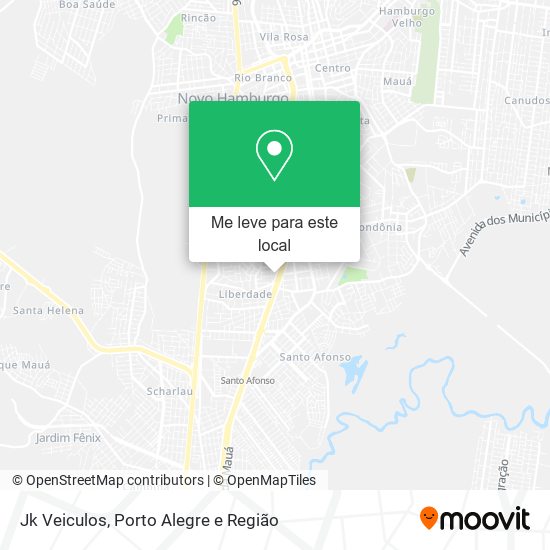 Jk Veiculos mapa