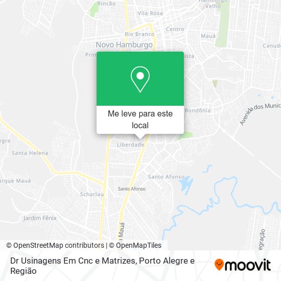 Dr Usinagens Em Cnc e Matrizes mapa