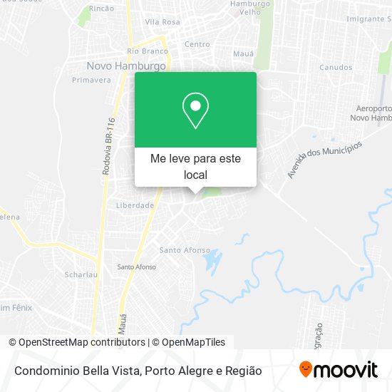 Condominio Bella Vista mapa