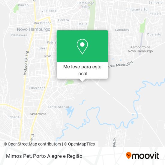 Mimos Pet mapa