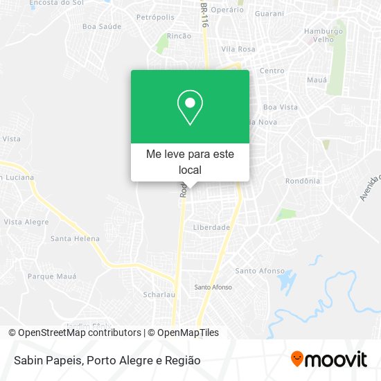 Sabin Papeis mapa