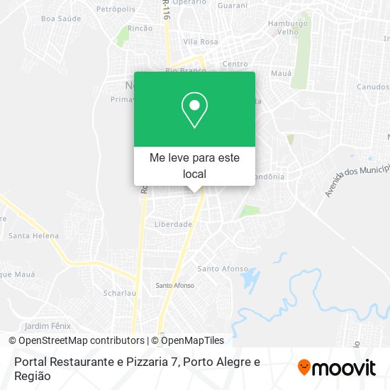 Portal Restaurante e Pizzaria 7 mapa