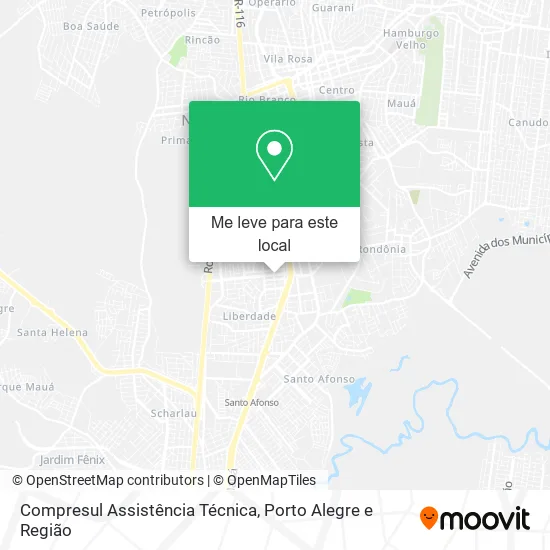 Compresul Assistência Técnica mapa
