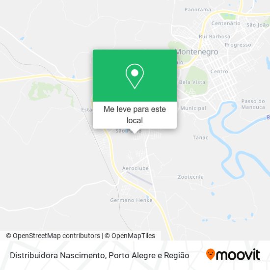 Distribuidora Nascimento mapa