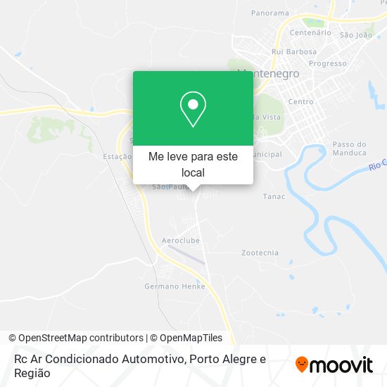 Rc Ar Condicionado Automotivo mapa