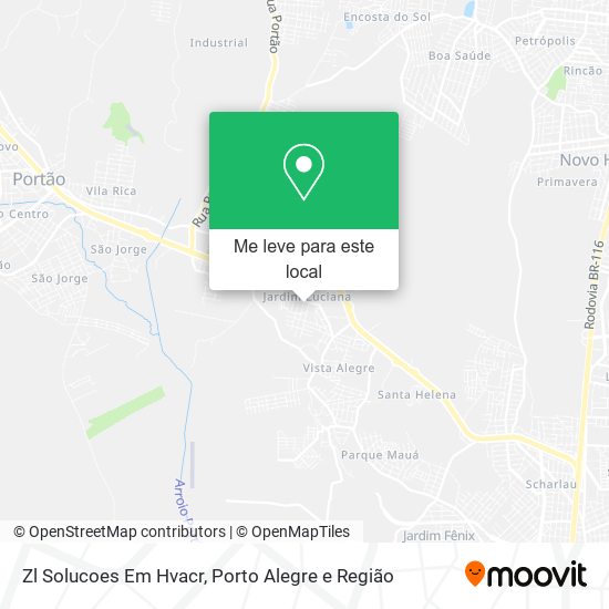 Zl Solucoes Em Hvacr mapa