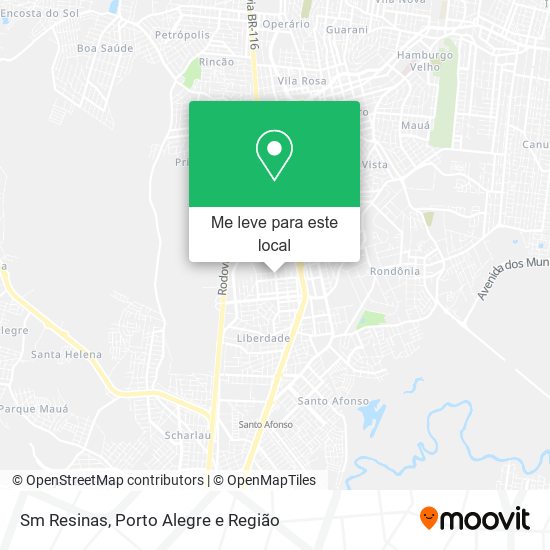 Sm Resinas mapa