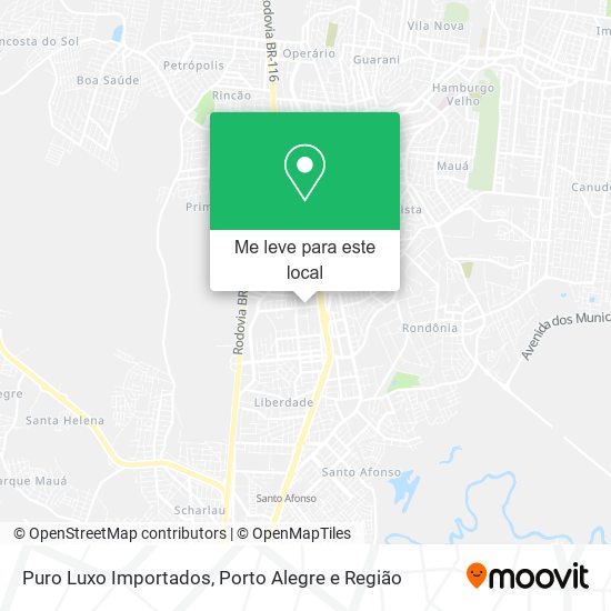 Puro Luxo Importados mapa