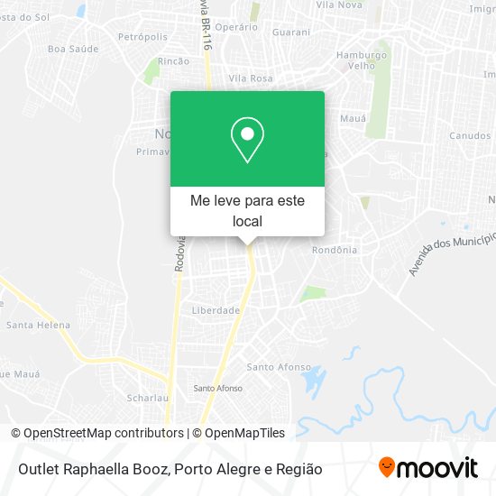 Outlet Raphaella Booz mapa