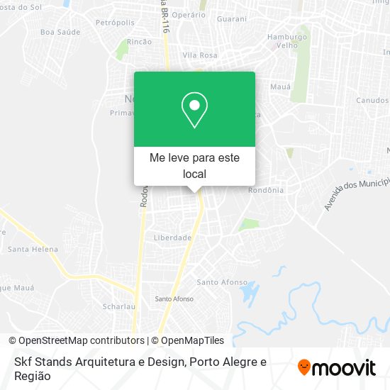 Skf Stands Arquitetura e Design mapa