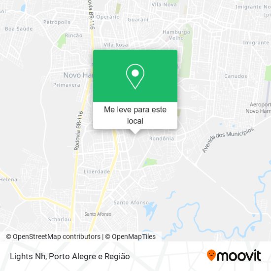 Lights Nh mapa