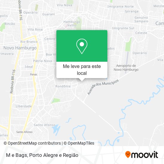 M e Bags mapa